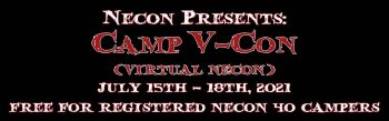 Necon 40 Postponed, Announcing Camp V-Con